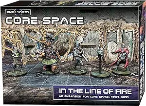 Battle Systems BSGCSE015 Core Space First Born Expansion- in The Line of Fire - 28mm Miniatures - Board Game - Modular 3D Terrain